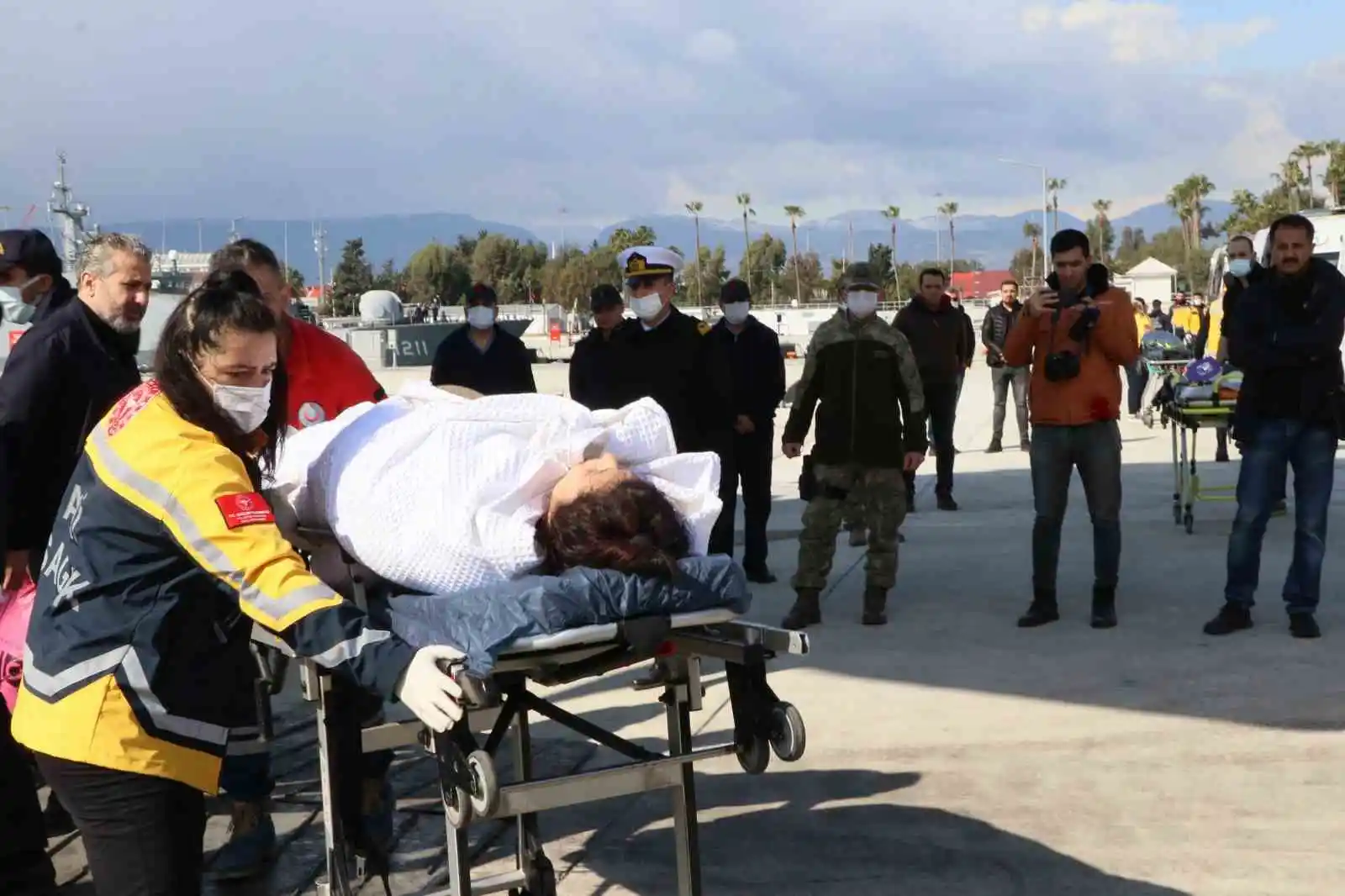 Deprem bölgesinden Mersin'e 14 bin 735 yaralı geldi
