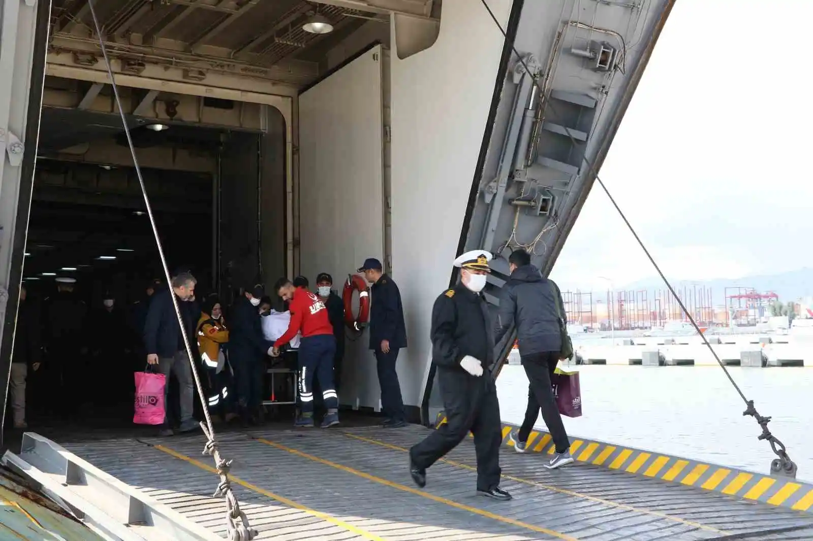 Deprem bölgesinden Mersin’e 14 bin 735 yaralı geldi