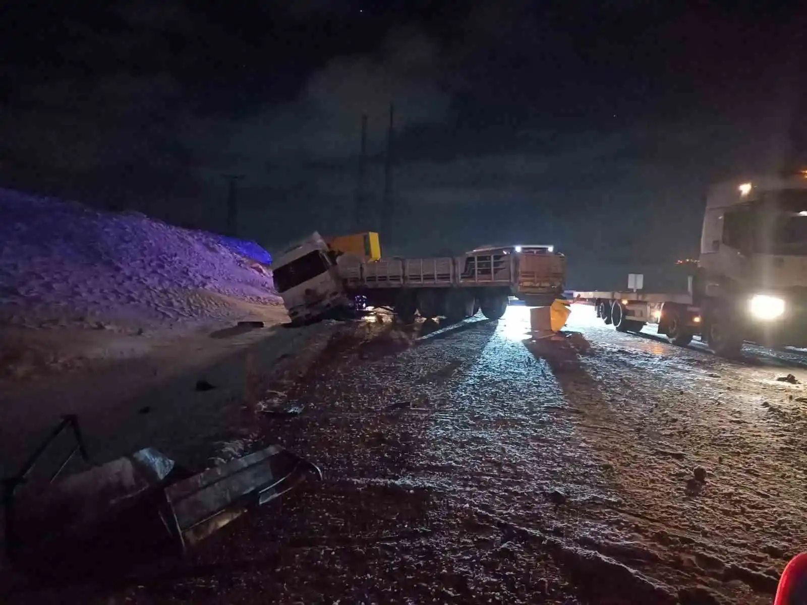 Deprem bölgesine jeneratör desteği