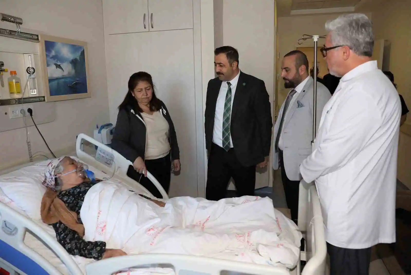 Depremzedelere Rektör Kalan’dan ziyaret
