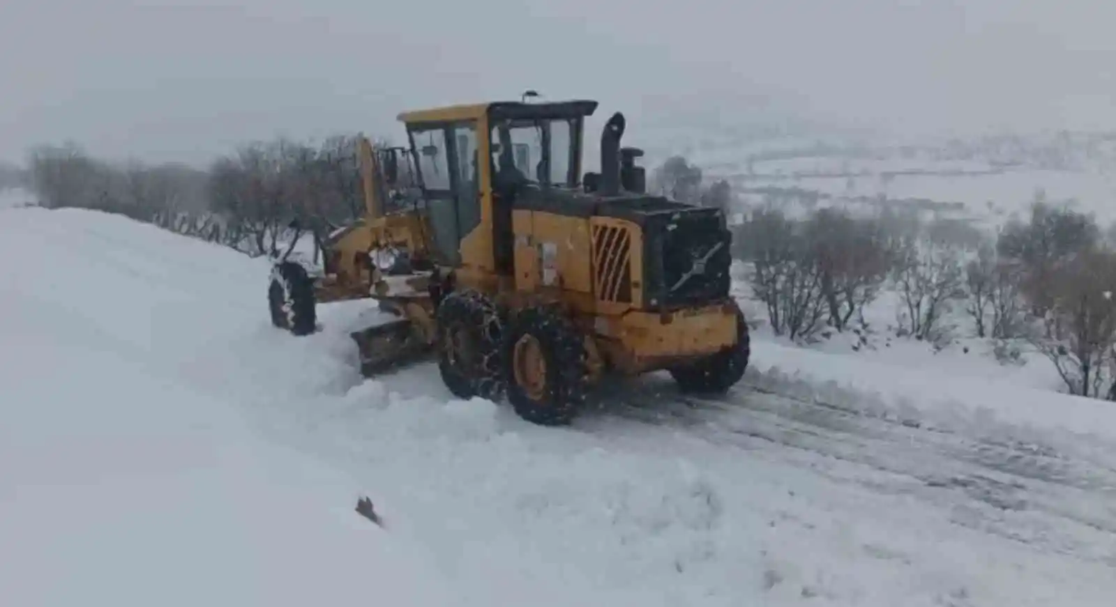 Diyarbakır’da 2 bin 753 kilometrede yolların kar nedeniyle kapanması engellendi