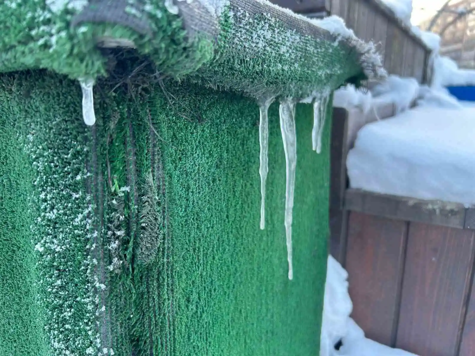 Erzurum’da dondurucu soğuklar etkili oluyor
