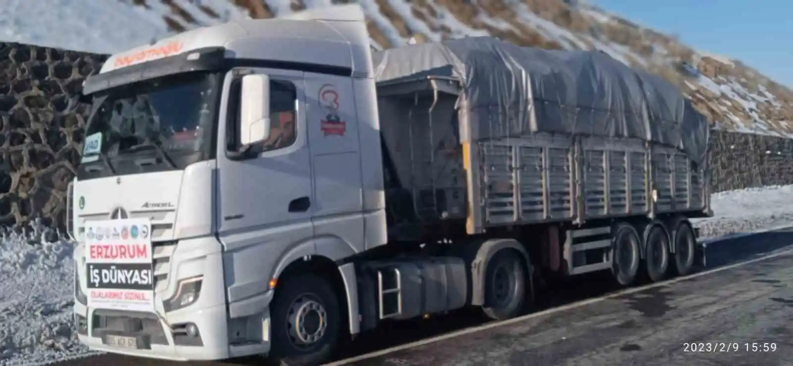 Erzurum iş dünyasının yardımları aralıksız sürüyor