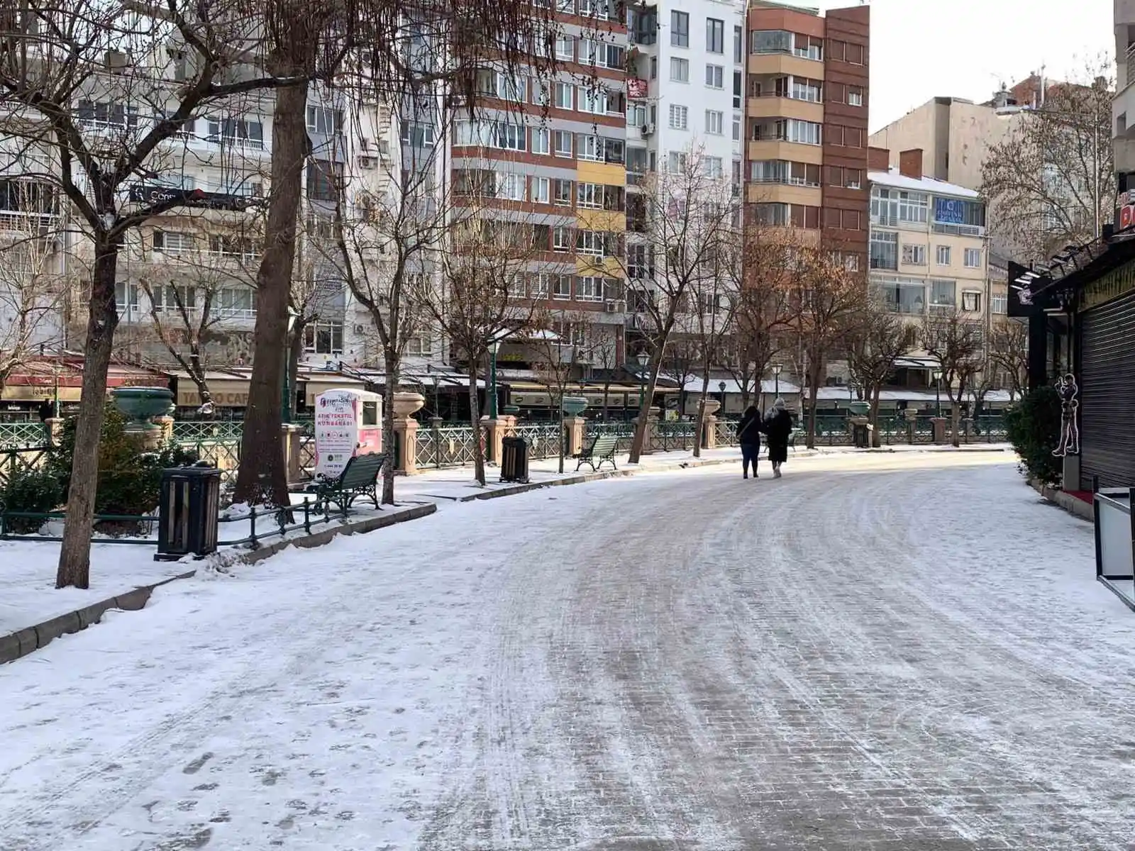 Eskişehir'de kar yağışı devam edecek