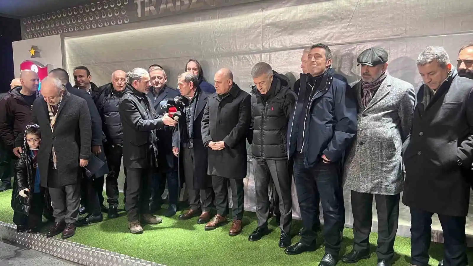 Futbol kulüpleri Trabzon'da tek yürek oldu
