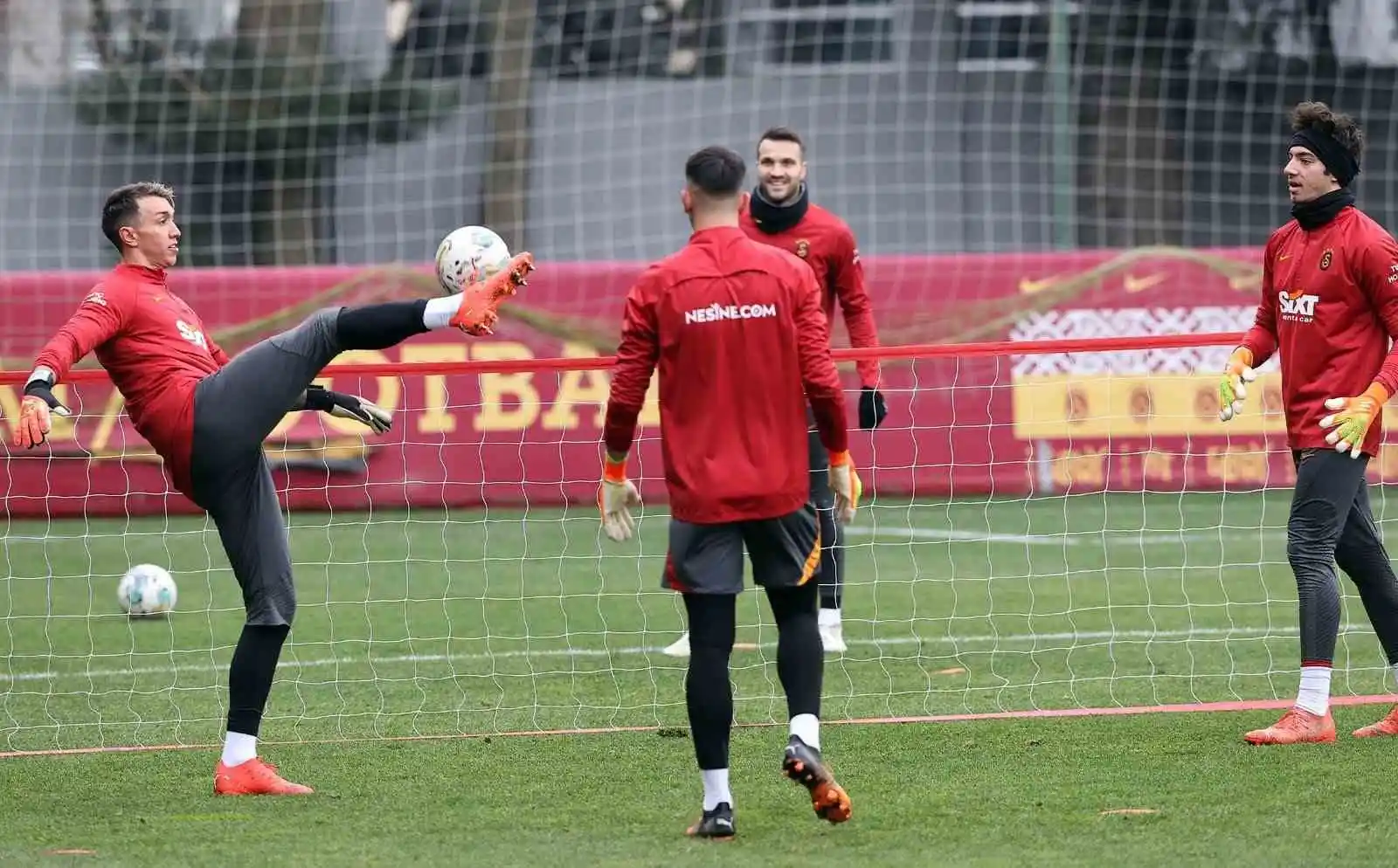 Galatasaray, Trabzonspor maçı hazırlıklarına devam etti
