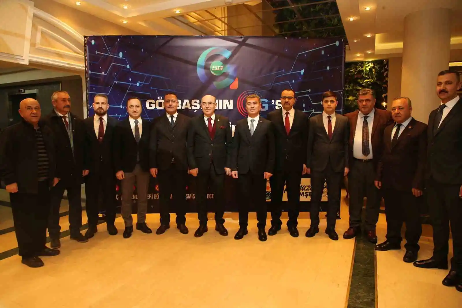 Gölbaşı'nda 5G Projesi çerçevesinde hazırlanan Dijital Temel Atma Töreni'nin lansmanı gerçekleştirildi