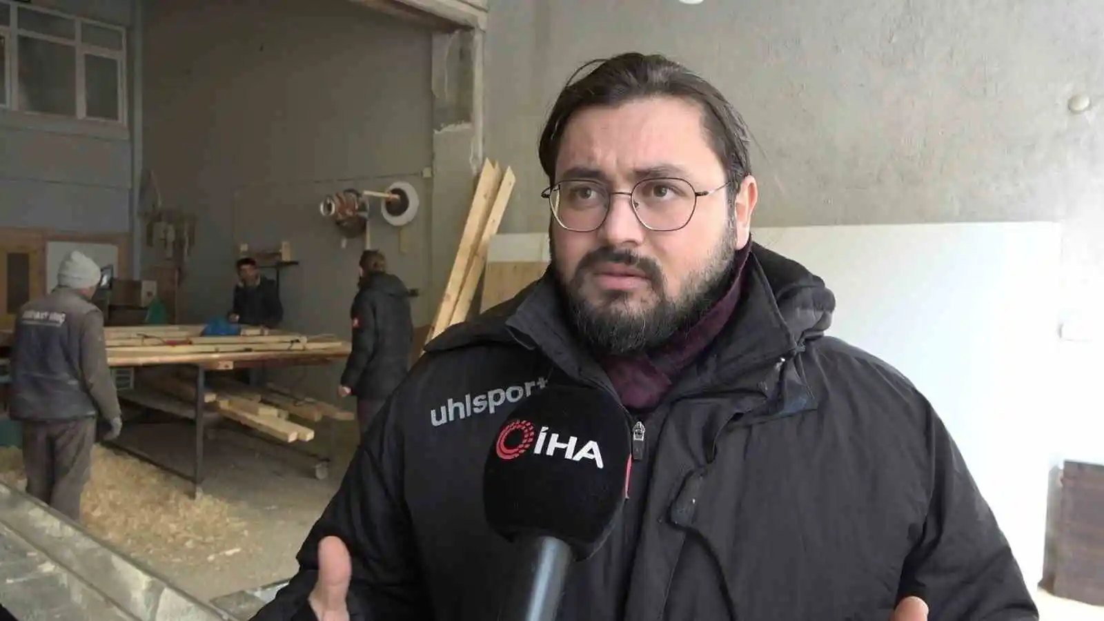 Gümüşhane’de üretilen ahşap prefabrik evler deprem bölgesine gönderilecek