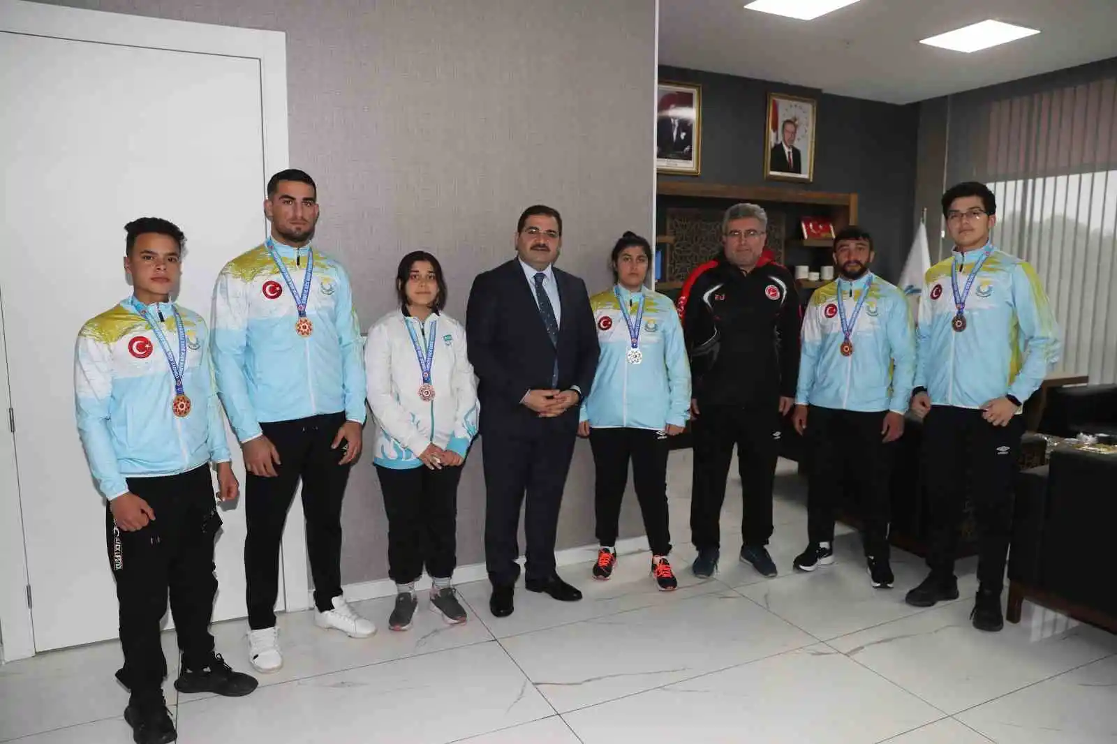 Haliliyeli sporcular şampiyonaya damga vurdu