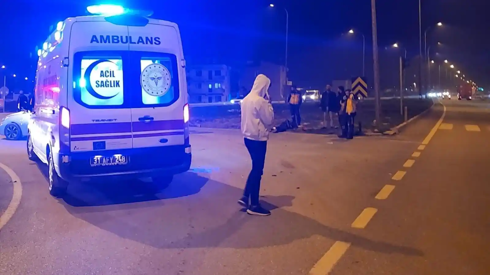 Hassa'da trafik kazası: 2 yaralı