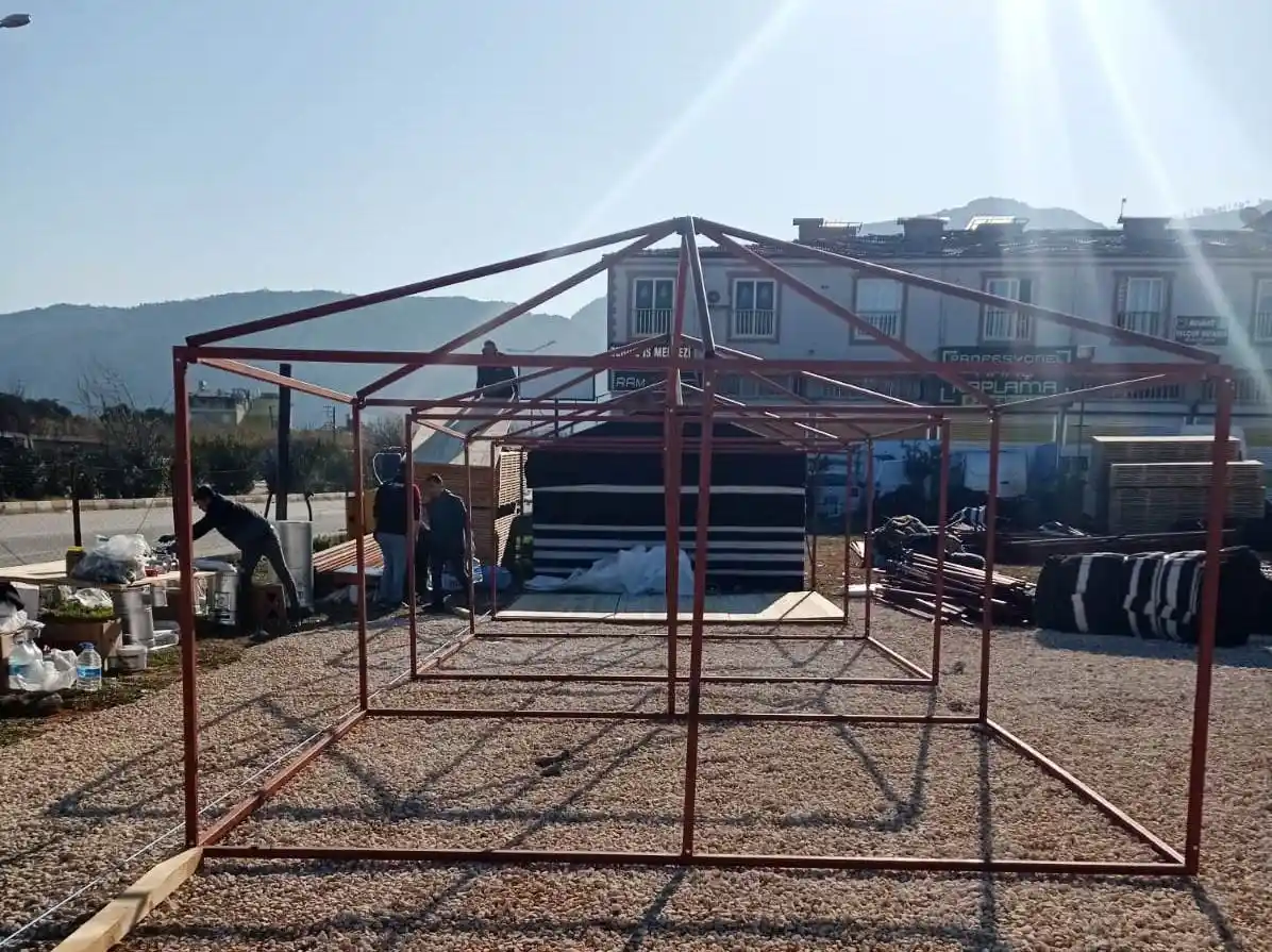 Hatay'da 'Bozdoğan Kıl Çadır Kenti' kuruluyor