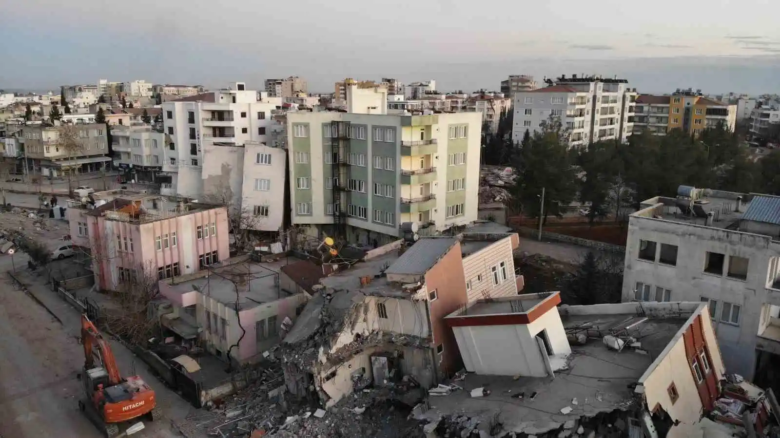 Havadan çekilen görüntüler Adıyaman’daki felaketin büyüklüğünü gözler önüne serdi