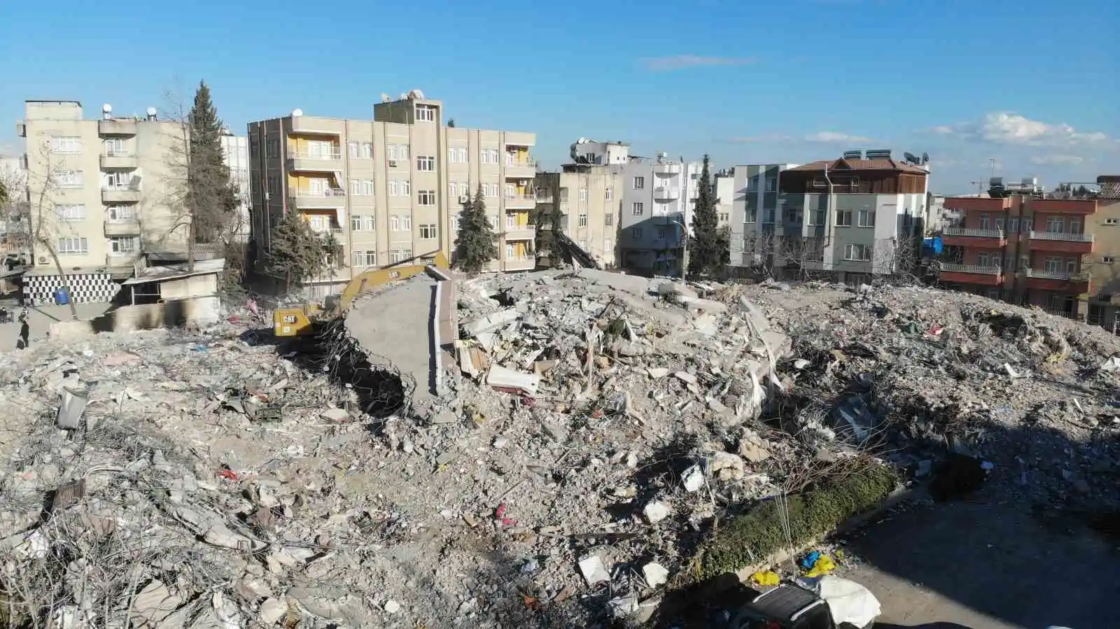 Havadan çekilen görüntüler Adıyaman’daki felaketin büyüklüğünü gözler önüne serdi