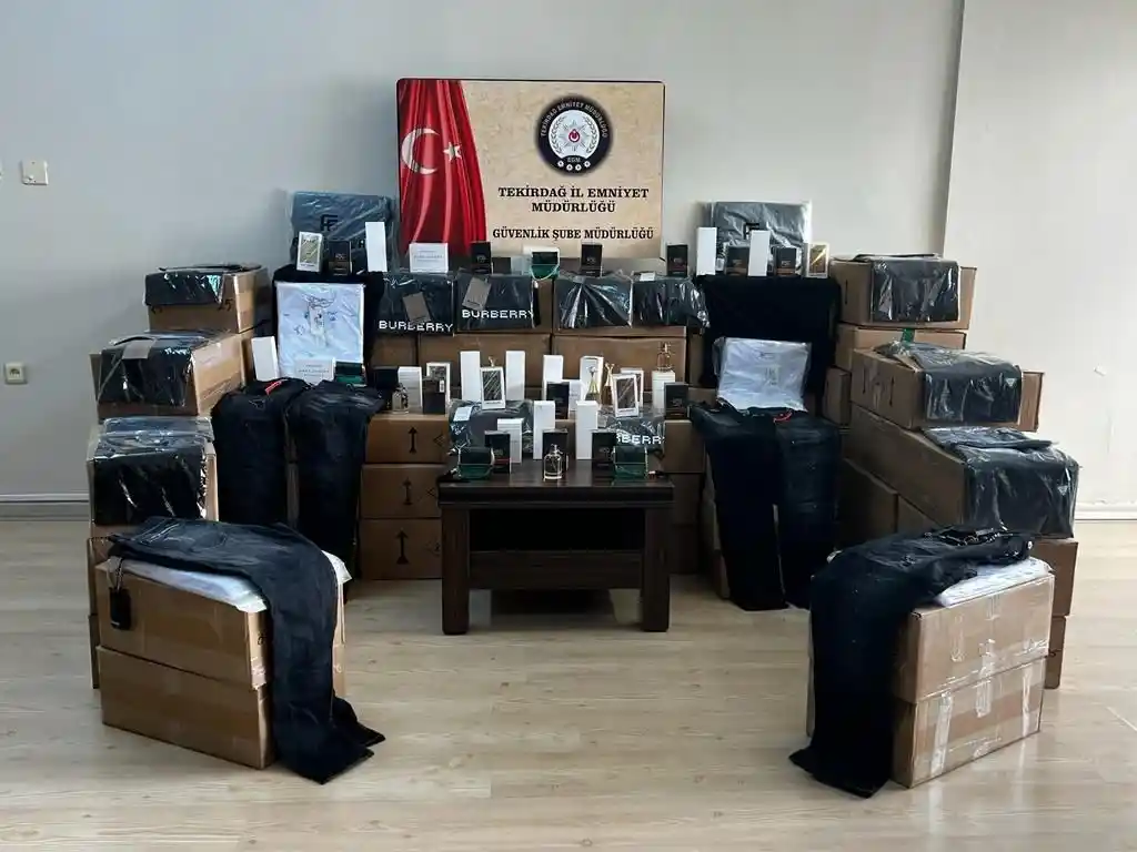 İstanbul'dan ürettikleri sahte ürünleri Tekirdağ'da satmaya çalıştılar