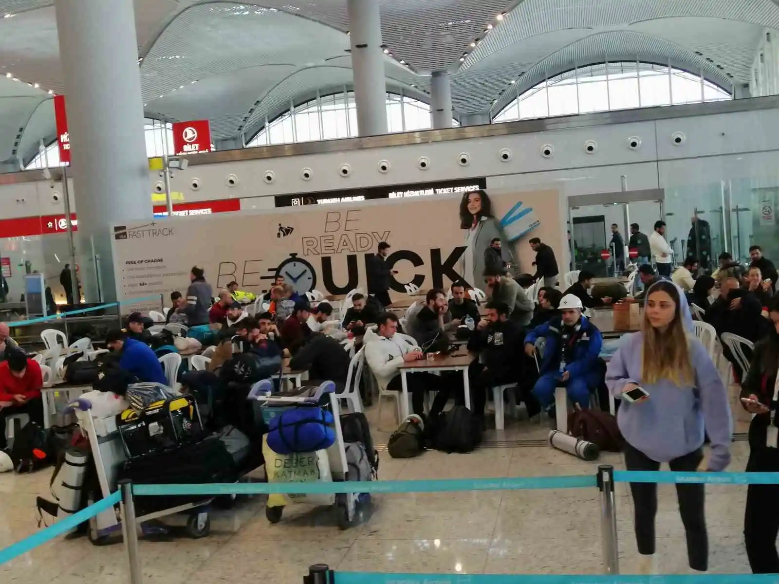 İstanbul Havalimanı’nda yoğunluk devam ediyor