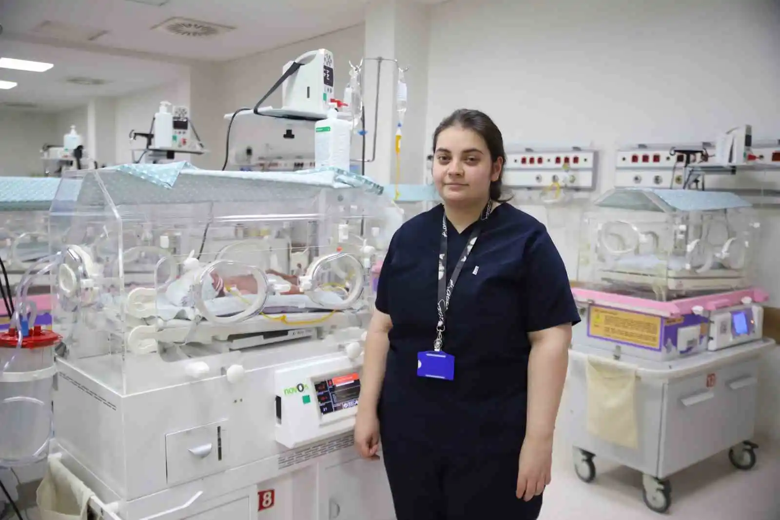Kahraman hemşire güvenlik kameralarına da yansıyan o anlattı
