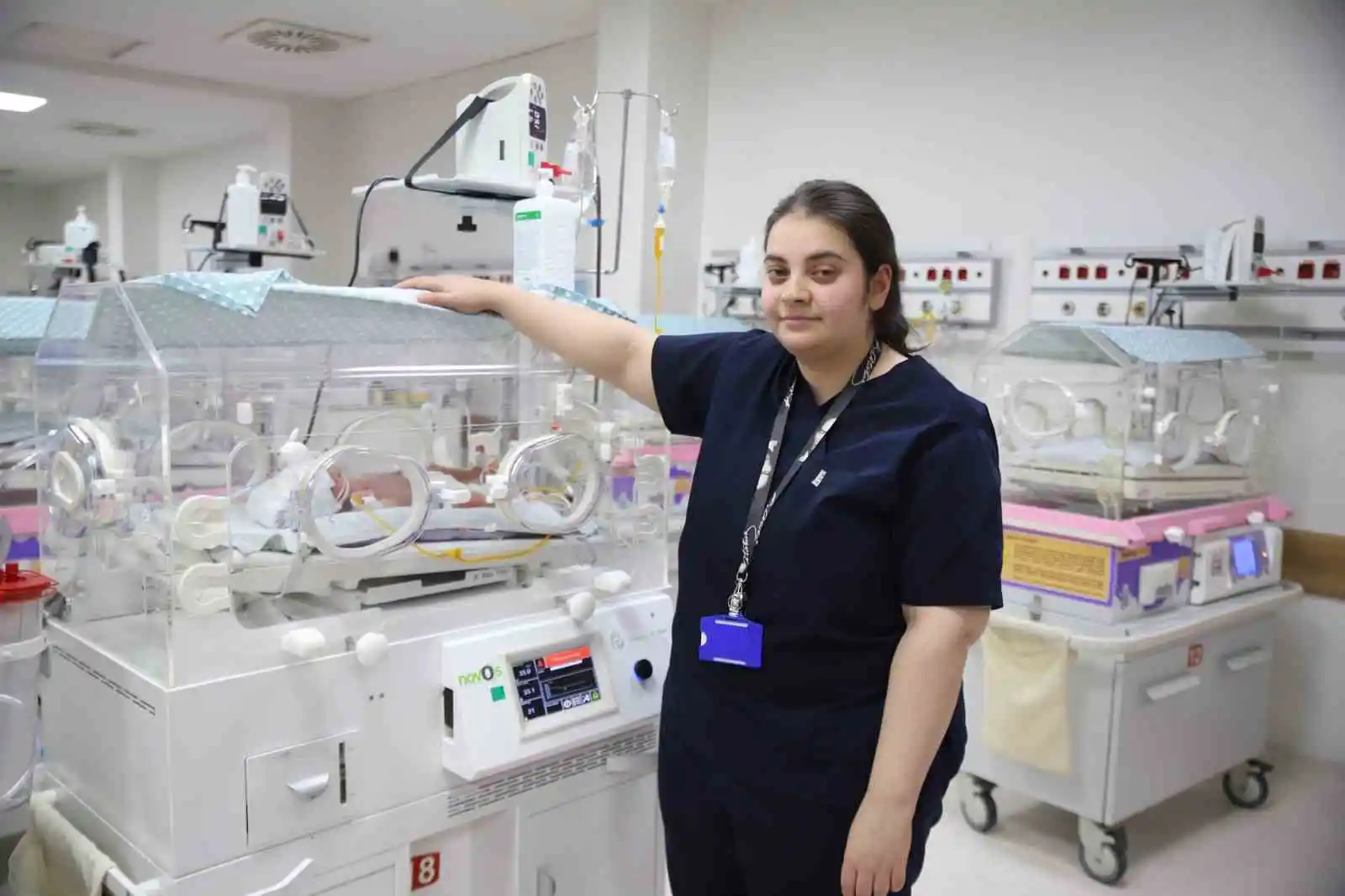 Kahraman hemşire güvenlik kameralarına da yansıyan o anlattı