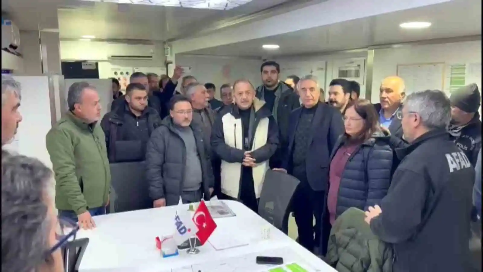 Kahramanmaraş Kriz Masasına Moral Ziyareti