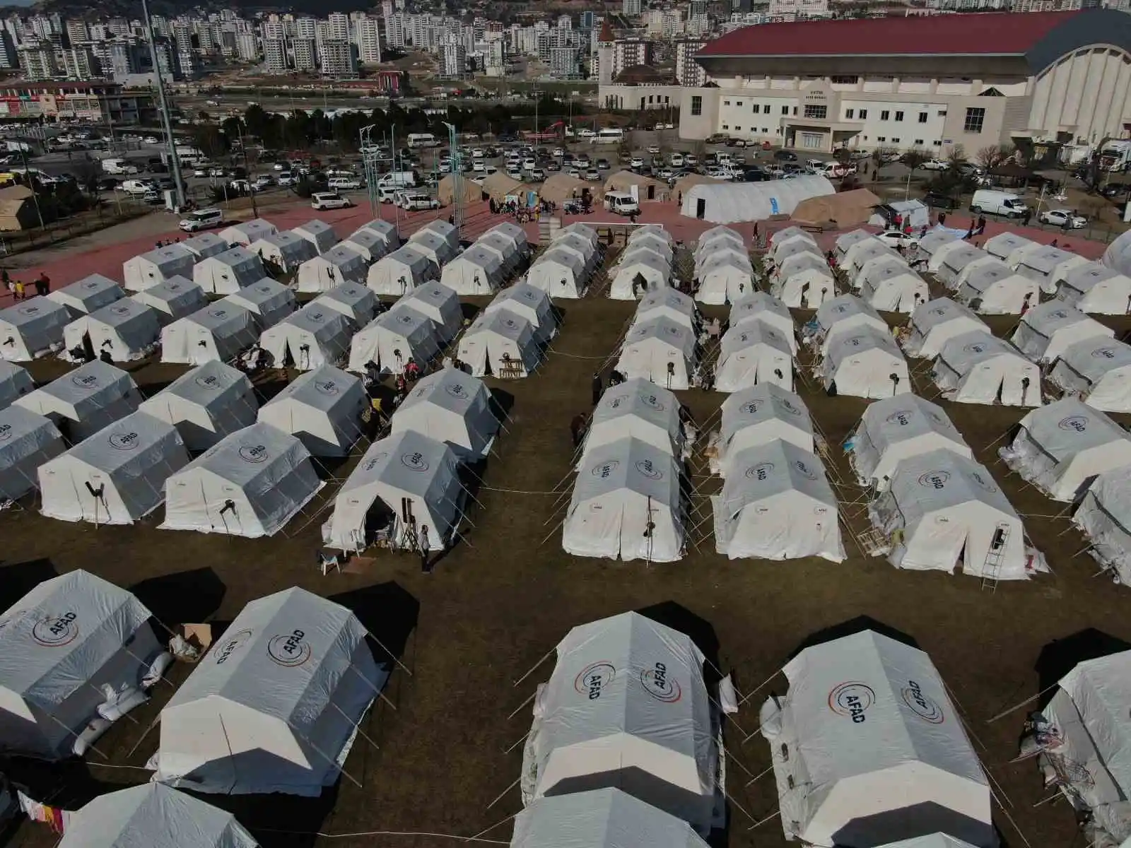 Kahramanmaraş’taki çadır kentlerde hayat normale dönmeye başladı
