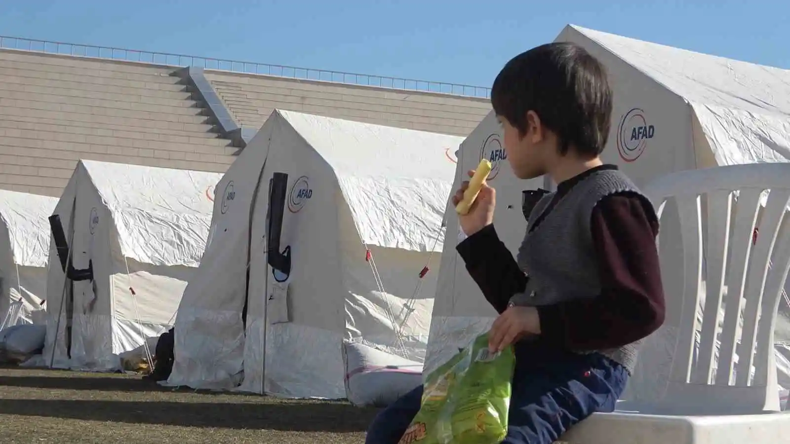 Kahramanmaraş’taki çadır kentlerde hayat normale dönmeye başladı
