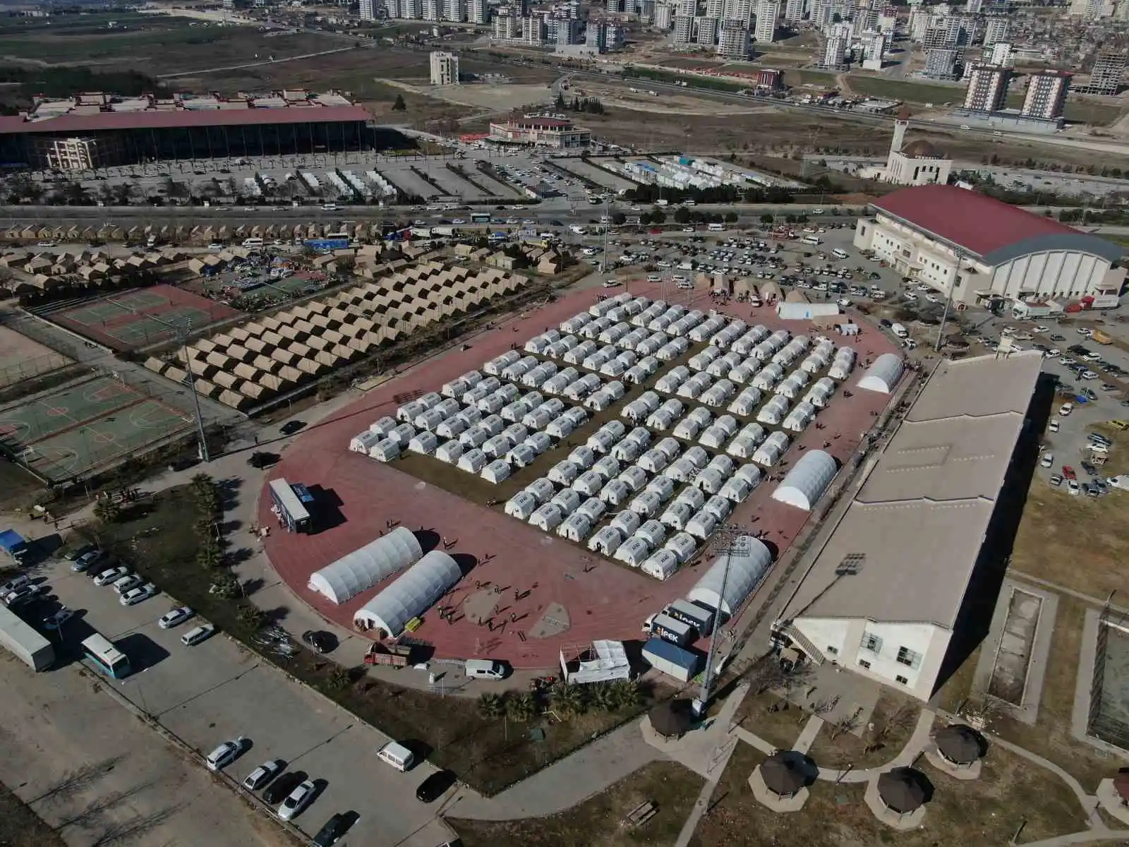 Kahramanmaraş’taki çadır kentlerde hayat normale dönmeye başladı