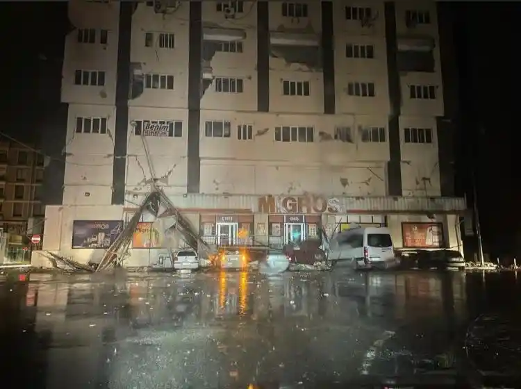 Kahramanmaraş’taki deprem bir çok şehirde hasara neden oldu