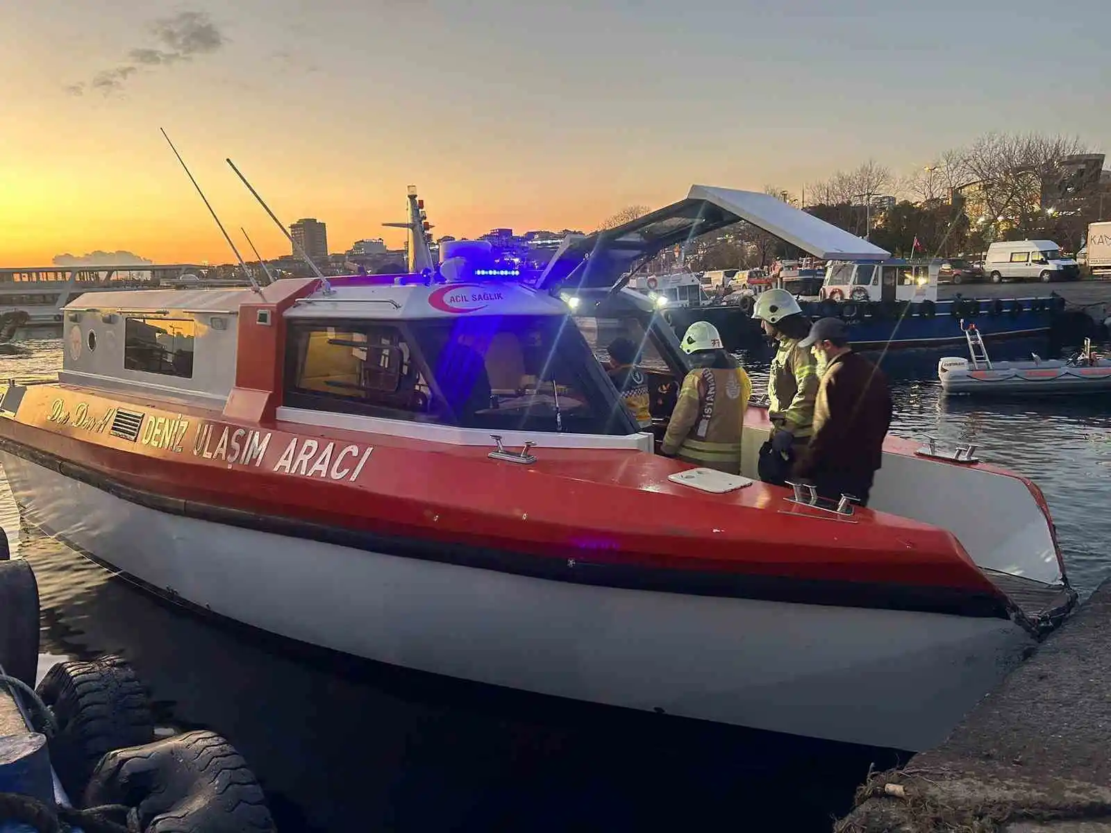 Kartal’da gemide iş kazasında ölen mürettebatın cesedi Adli Tıp Kurumu’na kaldırıldı