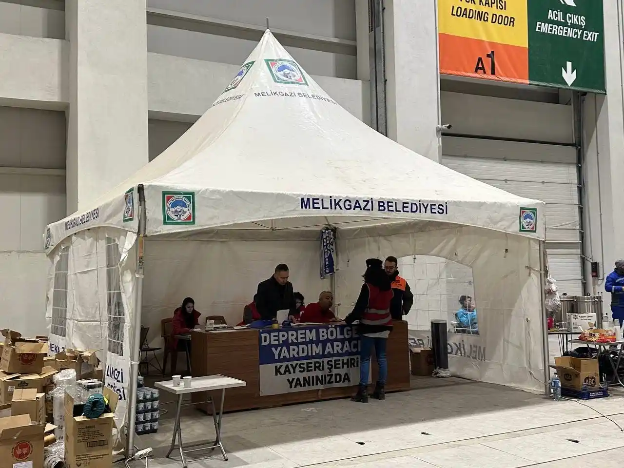 Kayseri’den afet bölgesi için yardım seferberliği