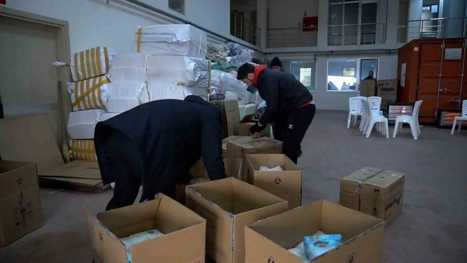 Kestel’de yardım seferberliği