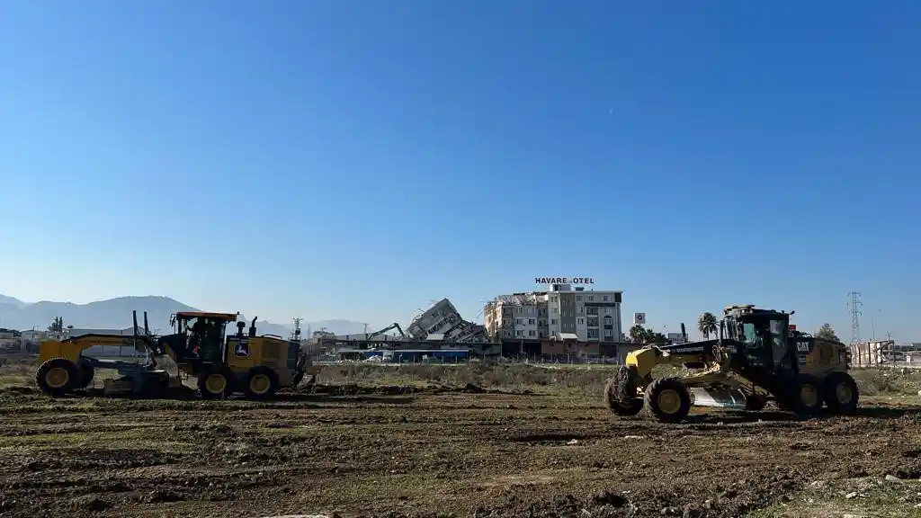 Konya Hatay’a konteyner kent kuruyor
