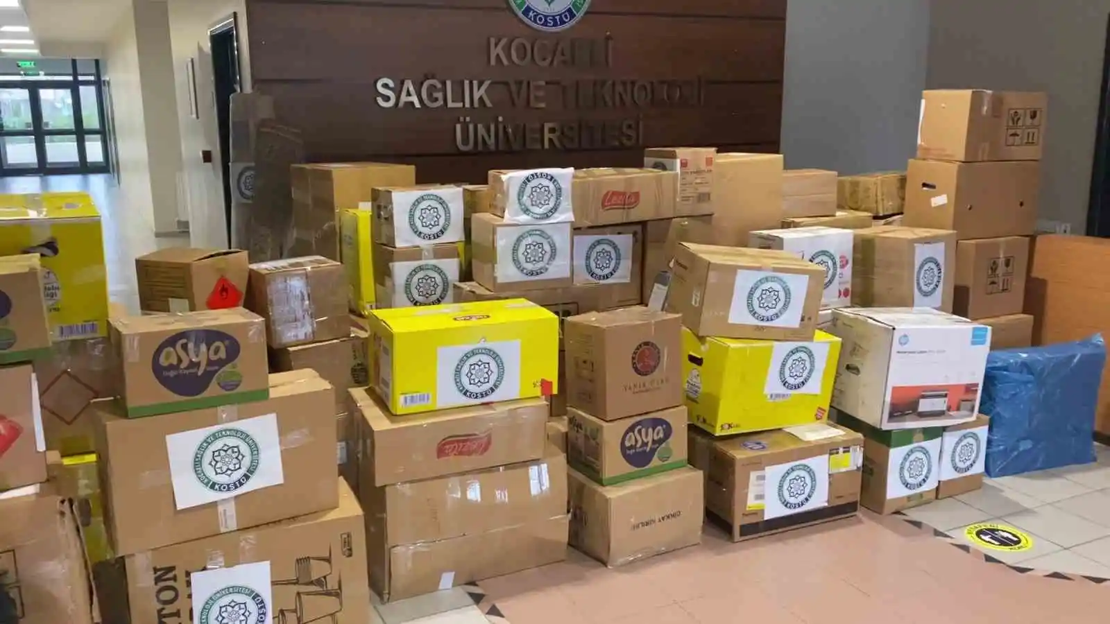 KOSTÜ’den deprem bölgesine seferberlik