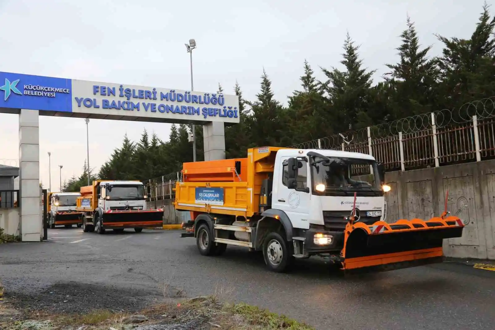 Küçükçekmece Belediyesi kışa hazır