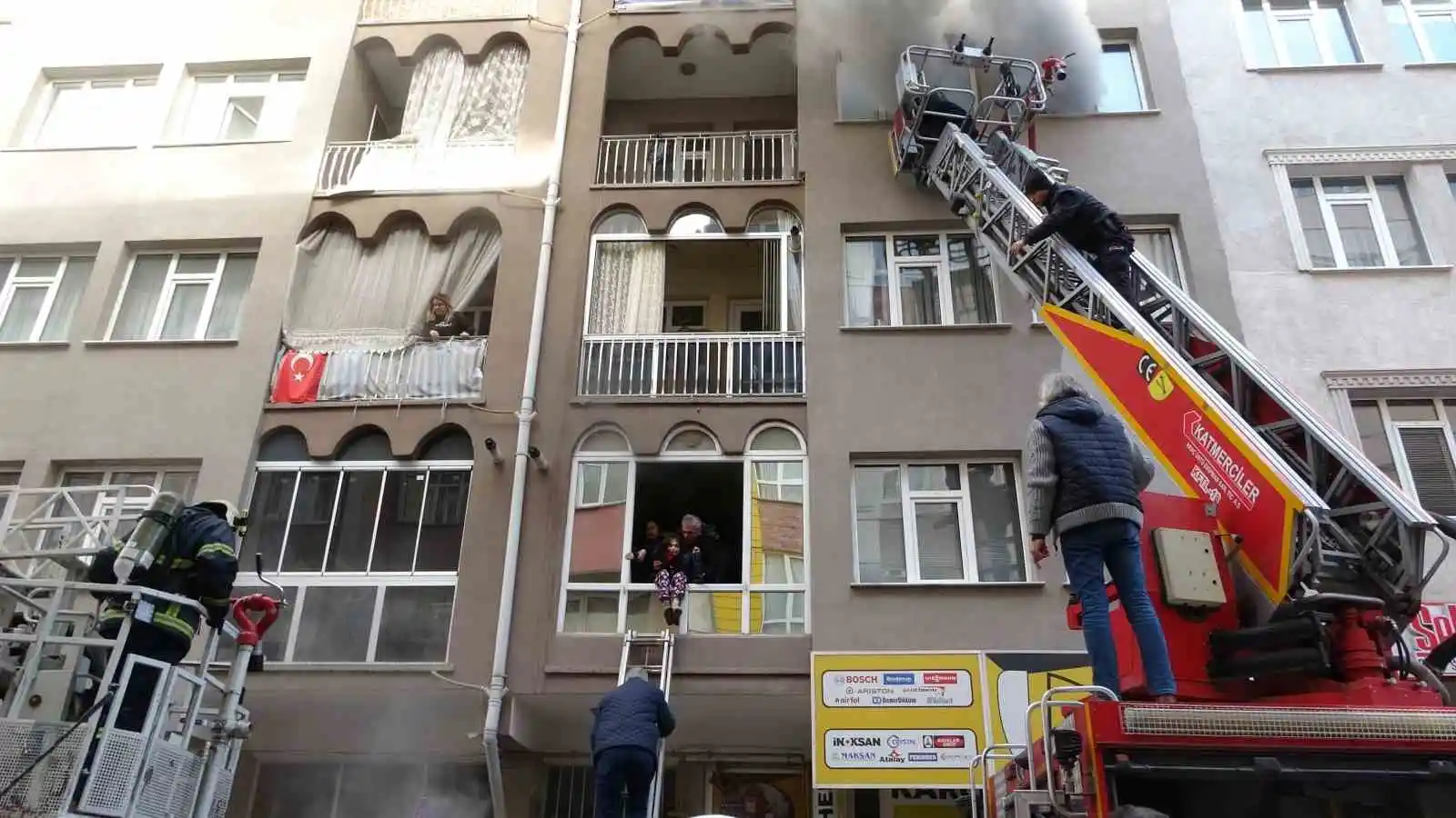 Kütahya’da korkutan yangın