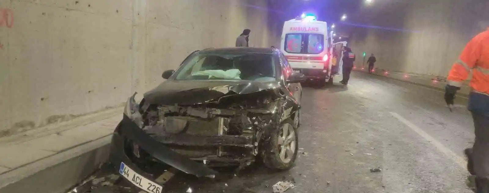 Malatya'da trafik kazası: 1 yaralı
