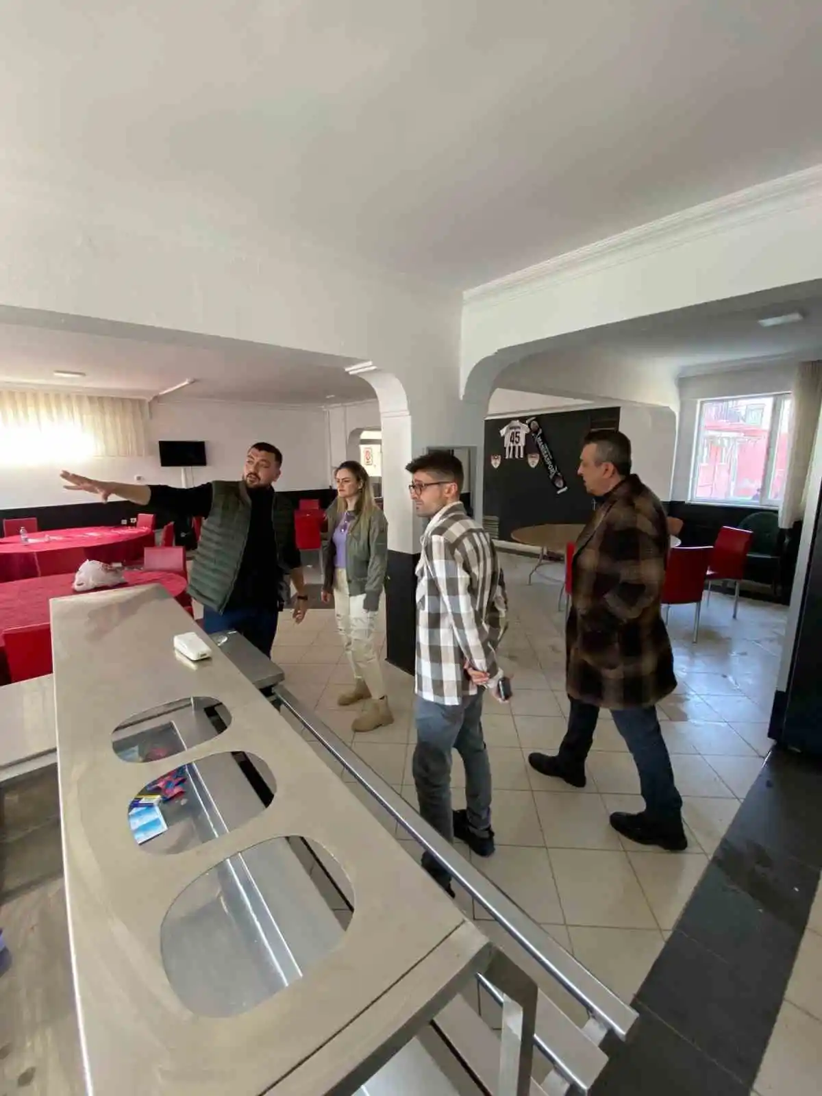 Manisaspor’un tesisleri depremzedeler için yenileniyor