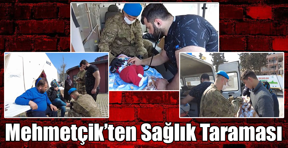 Mehmetçik'ten Sağlık Taraması