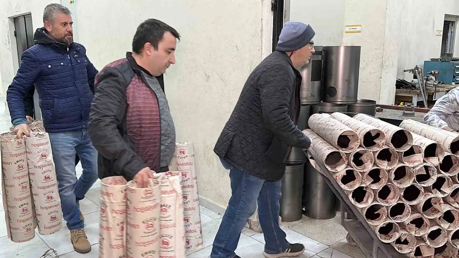 Meslek liselilerden deprem dayanışması