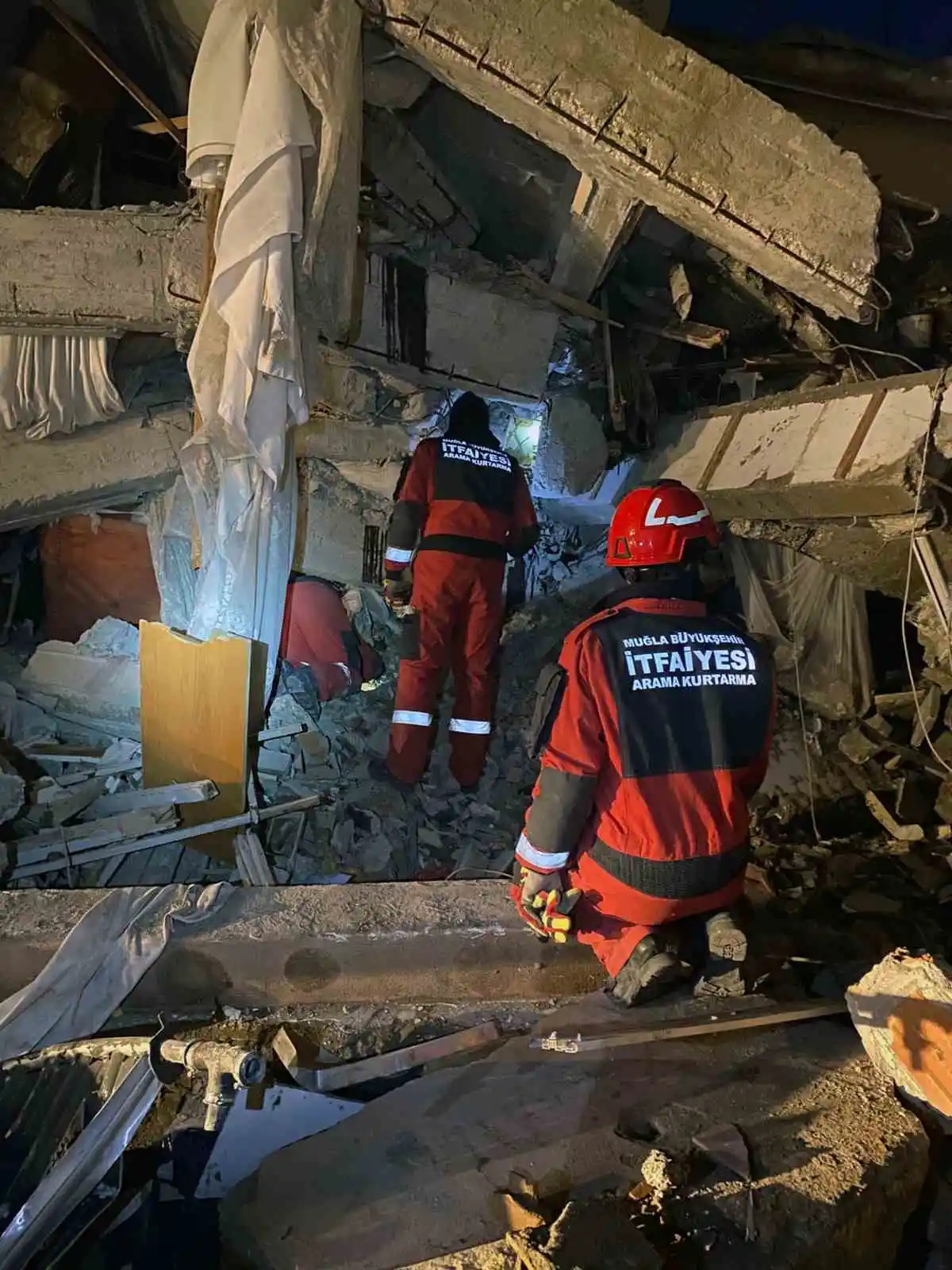 Muğla, deprem için tek yürek