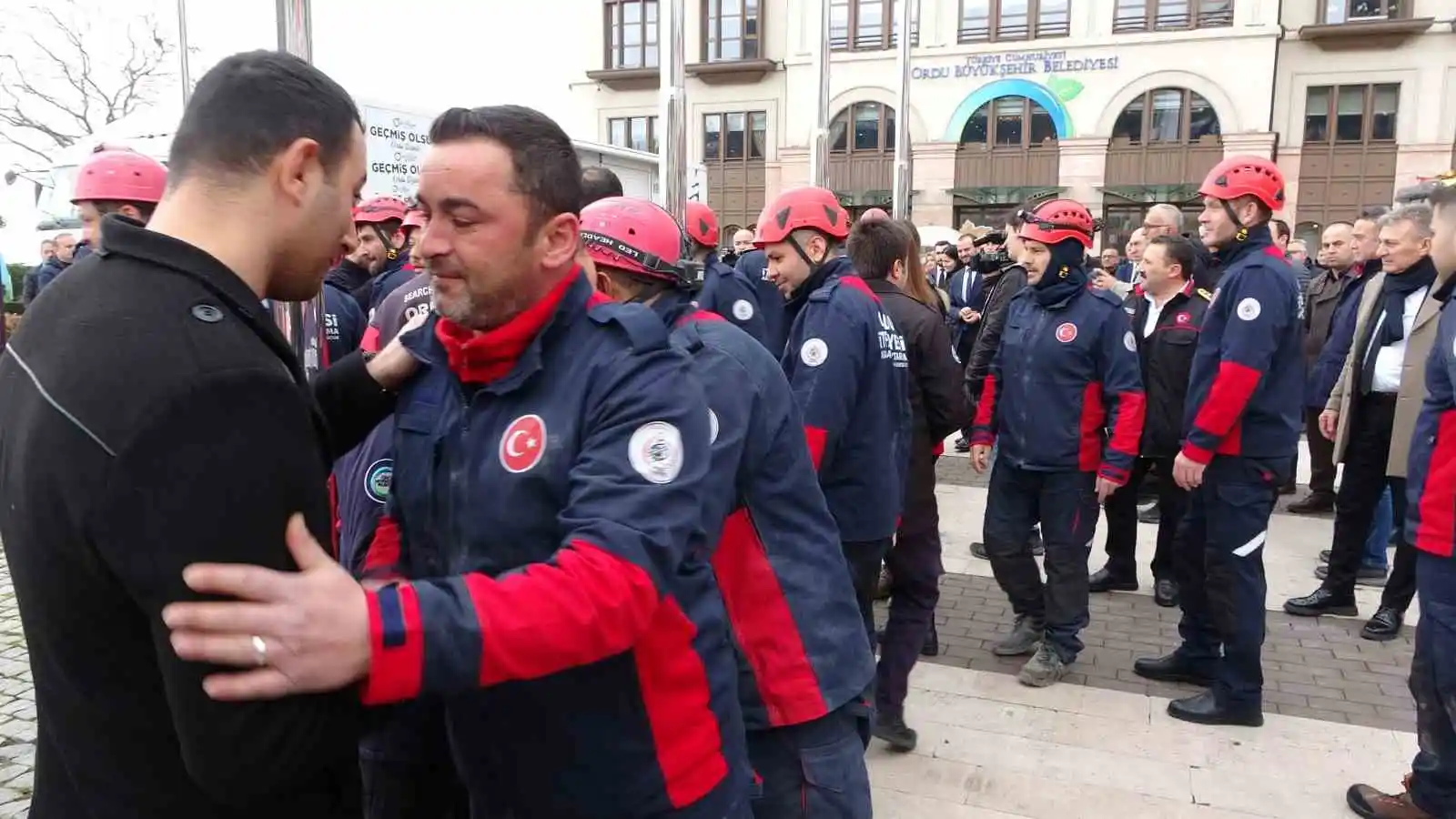 Ordu ekibi, deprem bölgesinden dönüş yaptı
