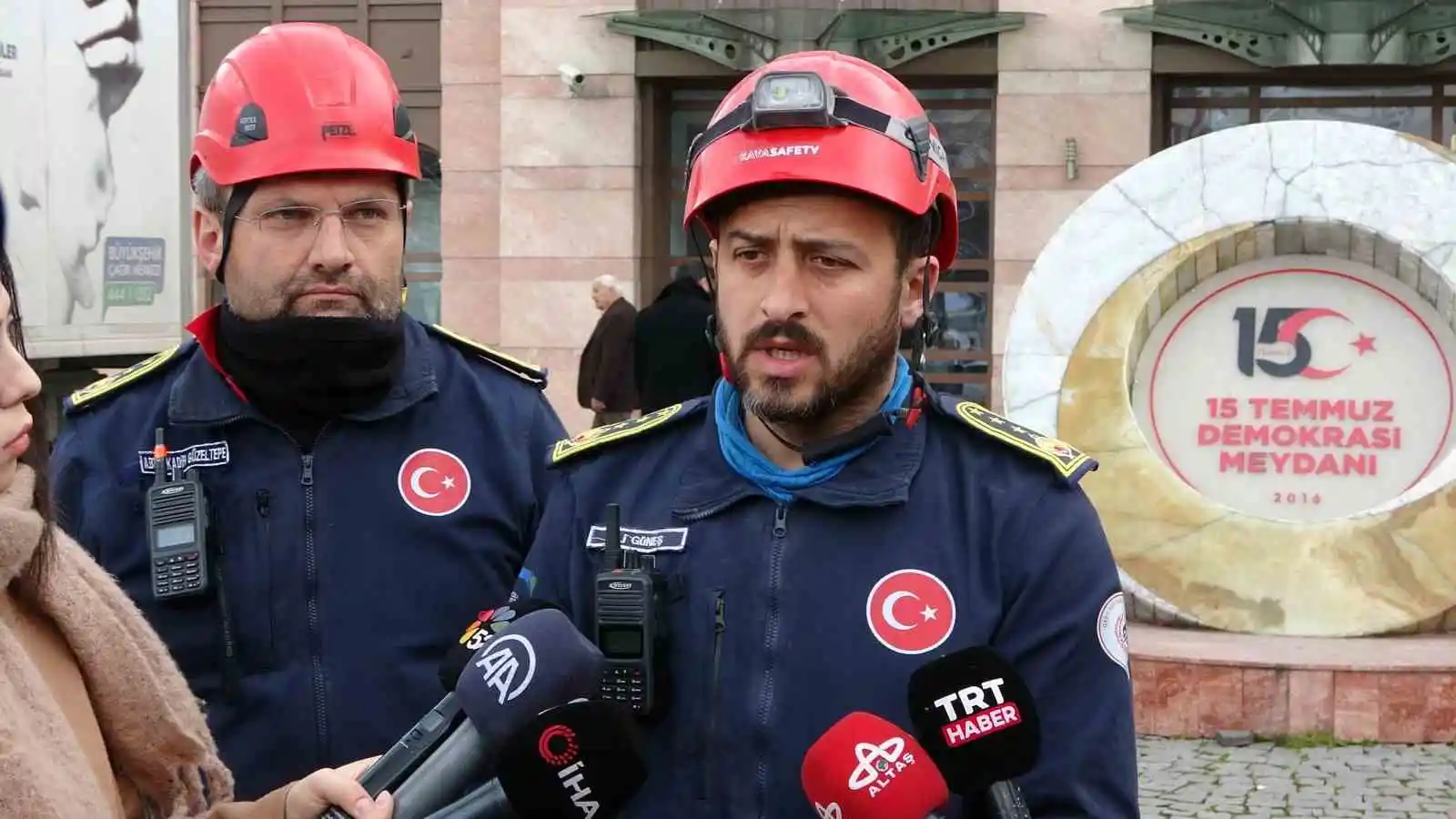 Ordu ekibi, deprem bölgesinden dönüş yaptı
