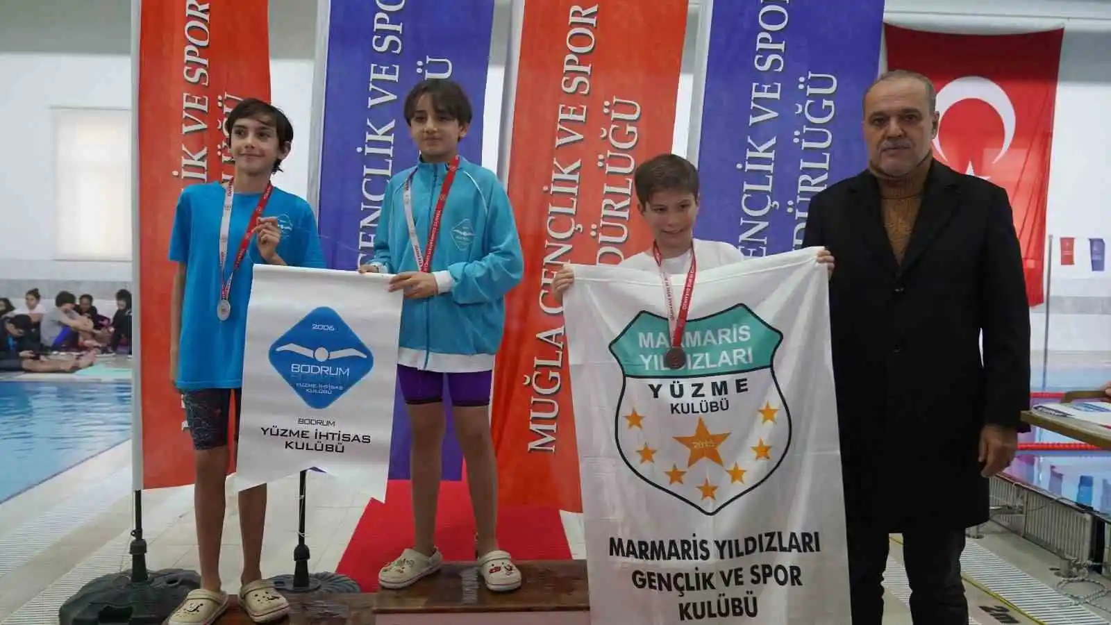Ortaca'da yüzme şampiyonası heyecanı
