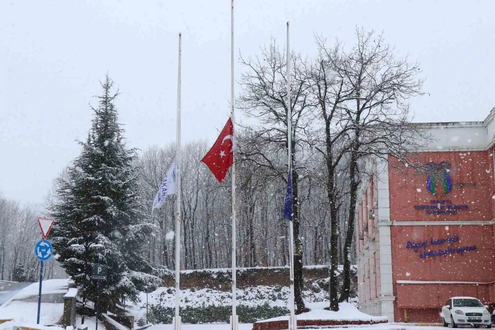 Sakarya’da kar yağışı etkili oluyor