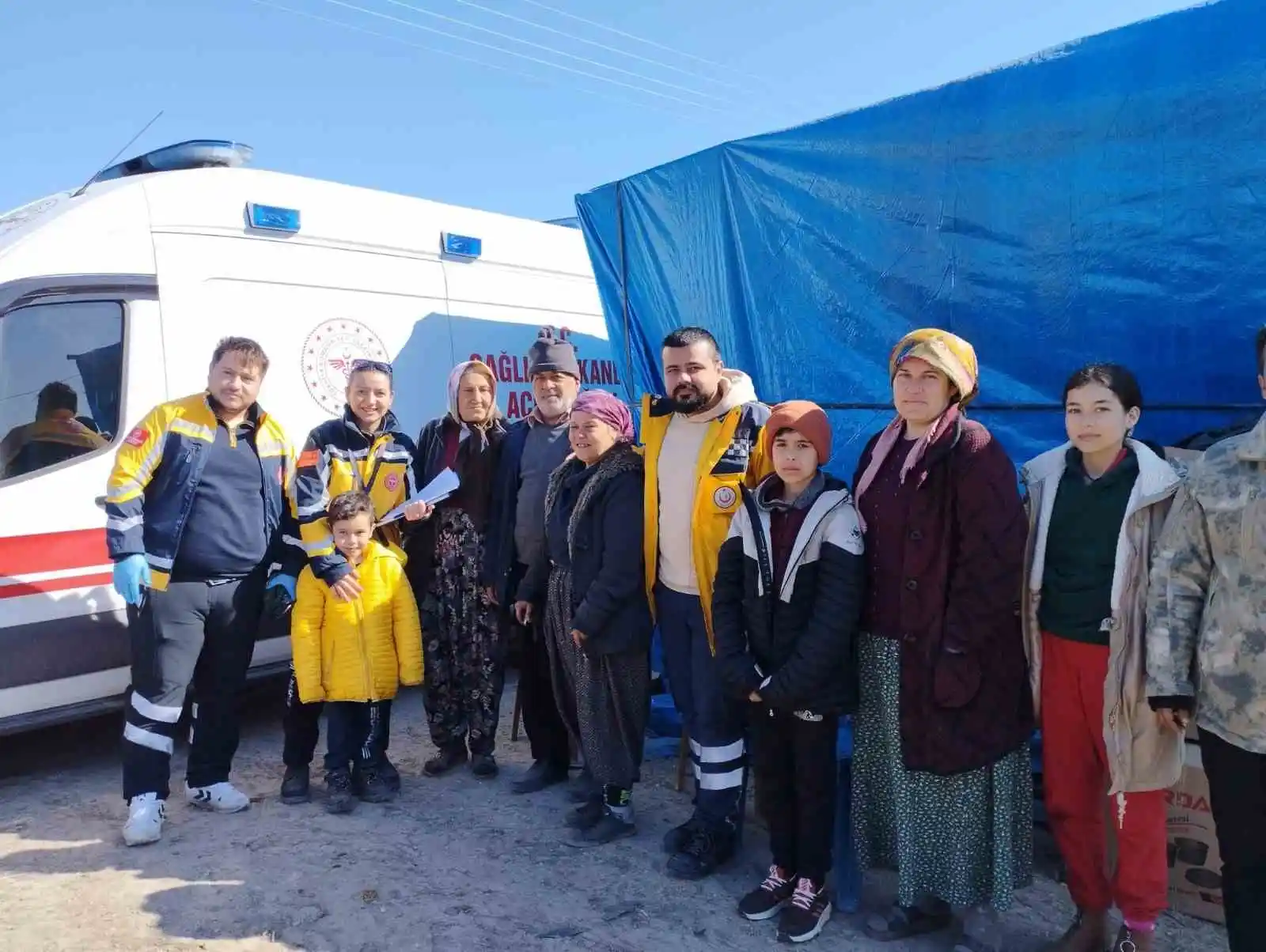 Samsun’dan 348 sağlıkçı deprem bölgesinde görev yaptı