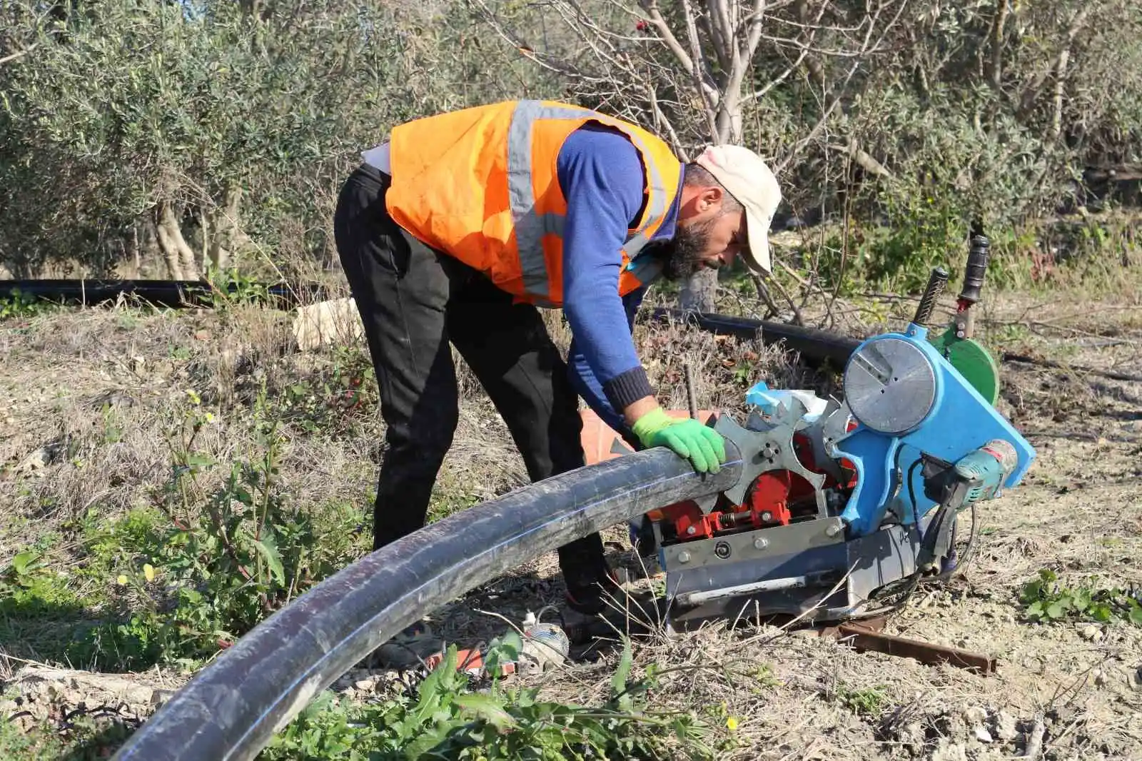 Serik, Şatırlı Mahallesi'nin yeni içme suyu hattı tamamlandı
