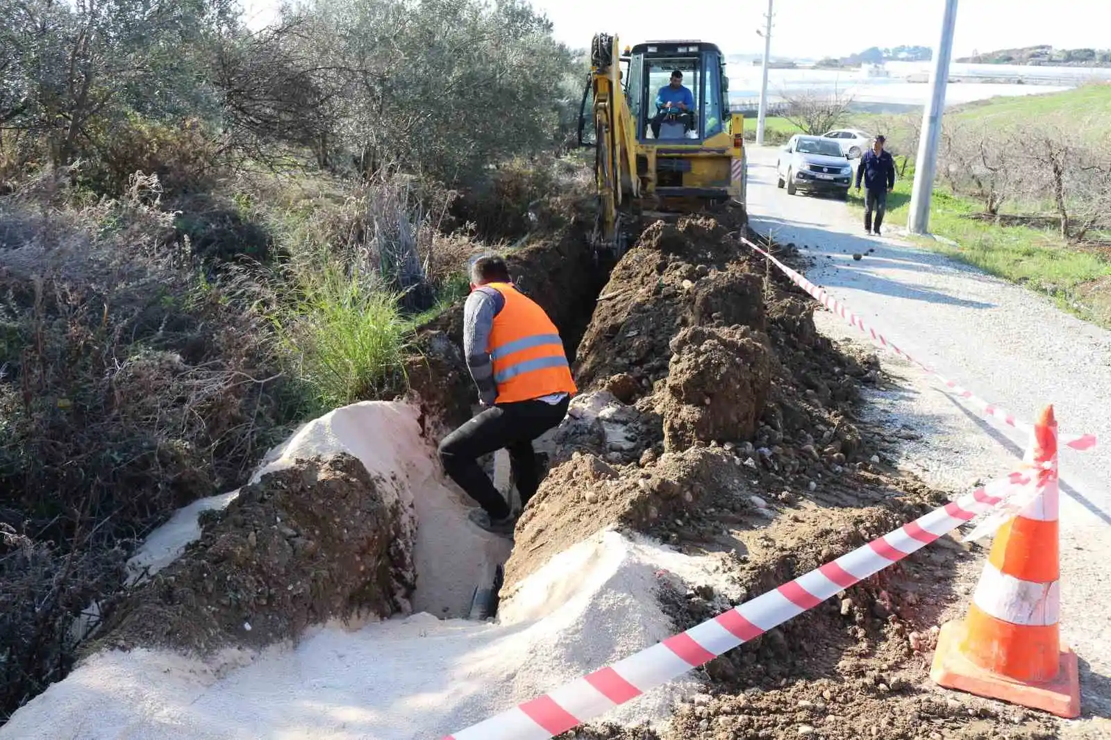 Serik, Şatırlı Mahallesi’nin yeni içme suyu hattı tamamlandı
