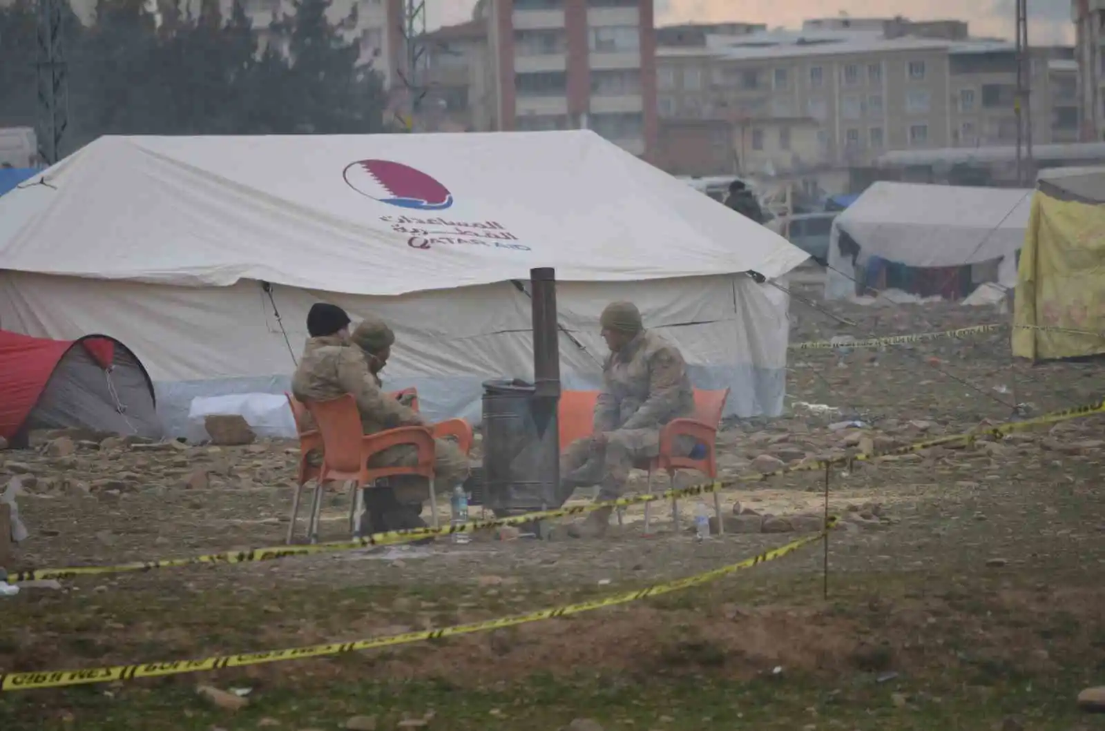 Şırnak aşiretleri deprem bölgesinde seferber oldu