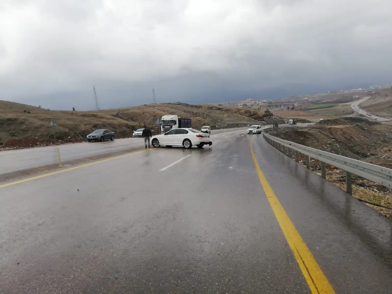 Şırnak'ta zincirleme trafik kazası: 5 yaralı