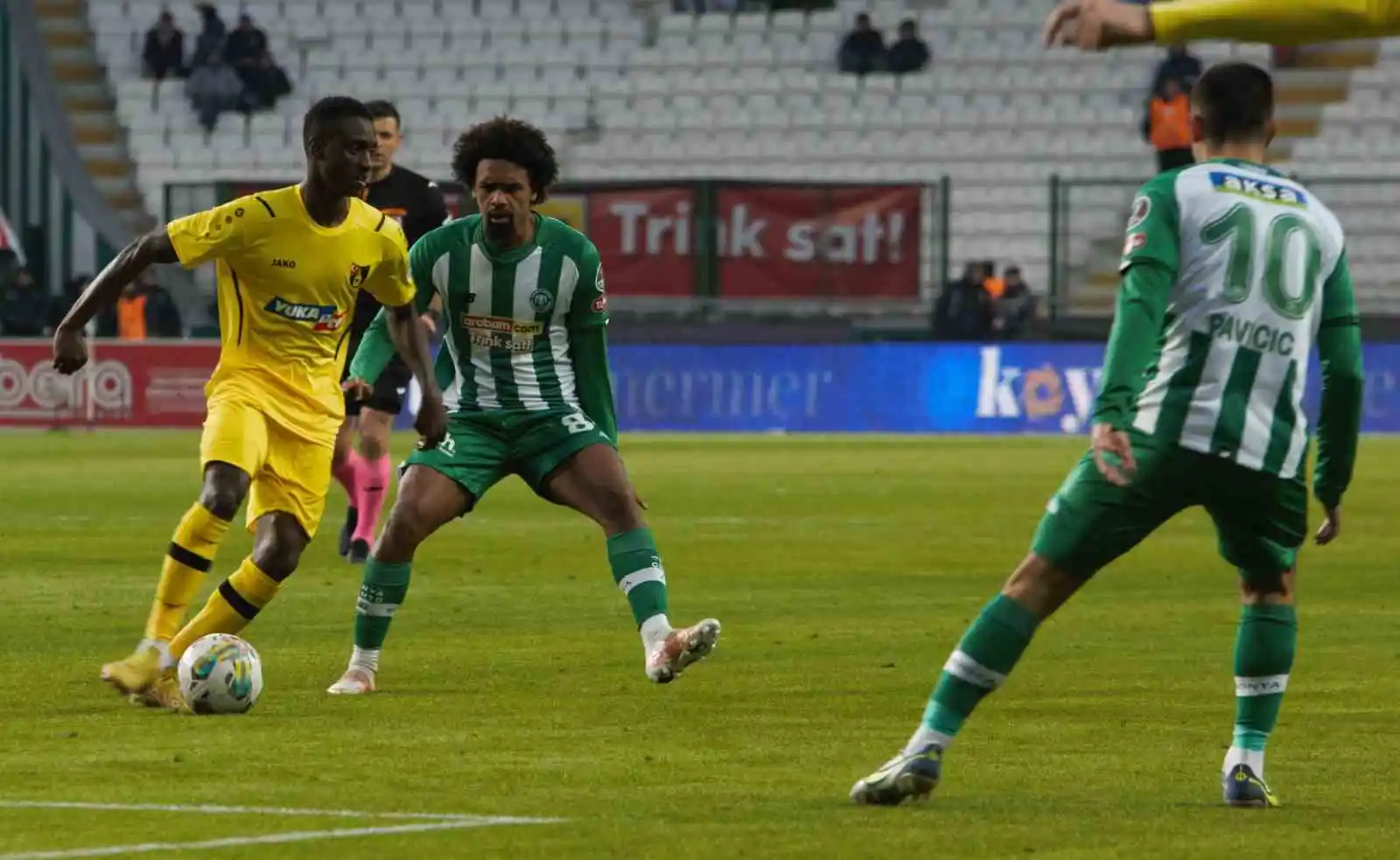 Spor Toto Süper Lig: Konyaspor: 0 - İstanbulspor: 1 (Maç sonucu)
