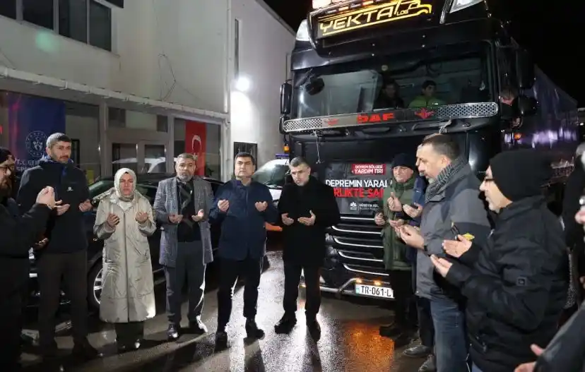 Sultanbeyli Belediyesi deprem bölgelerine desteğini sürdürüyor