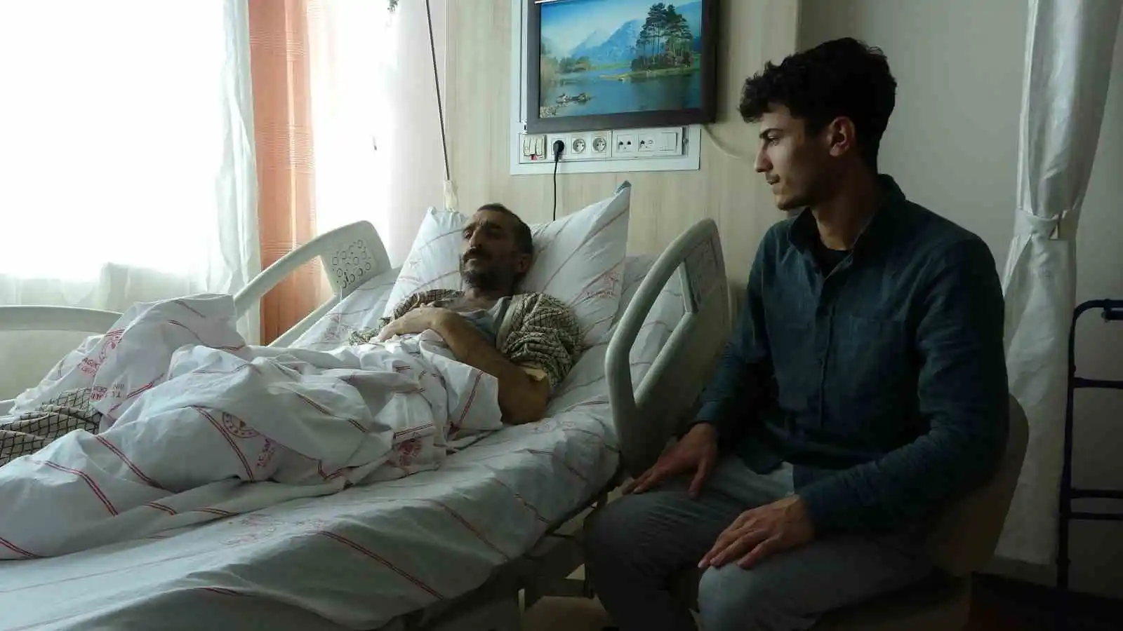 Tedavisi için taşındığı Malatya’da depremi yaşayan depremzede o anları anlattı